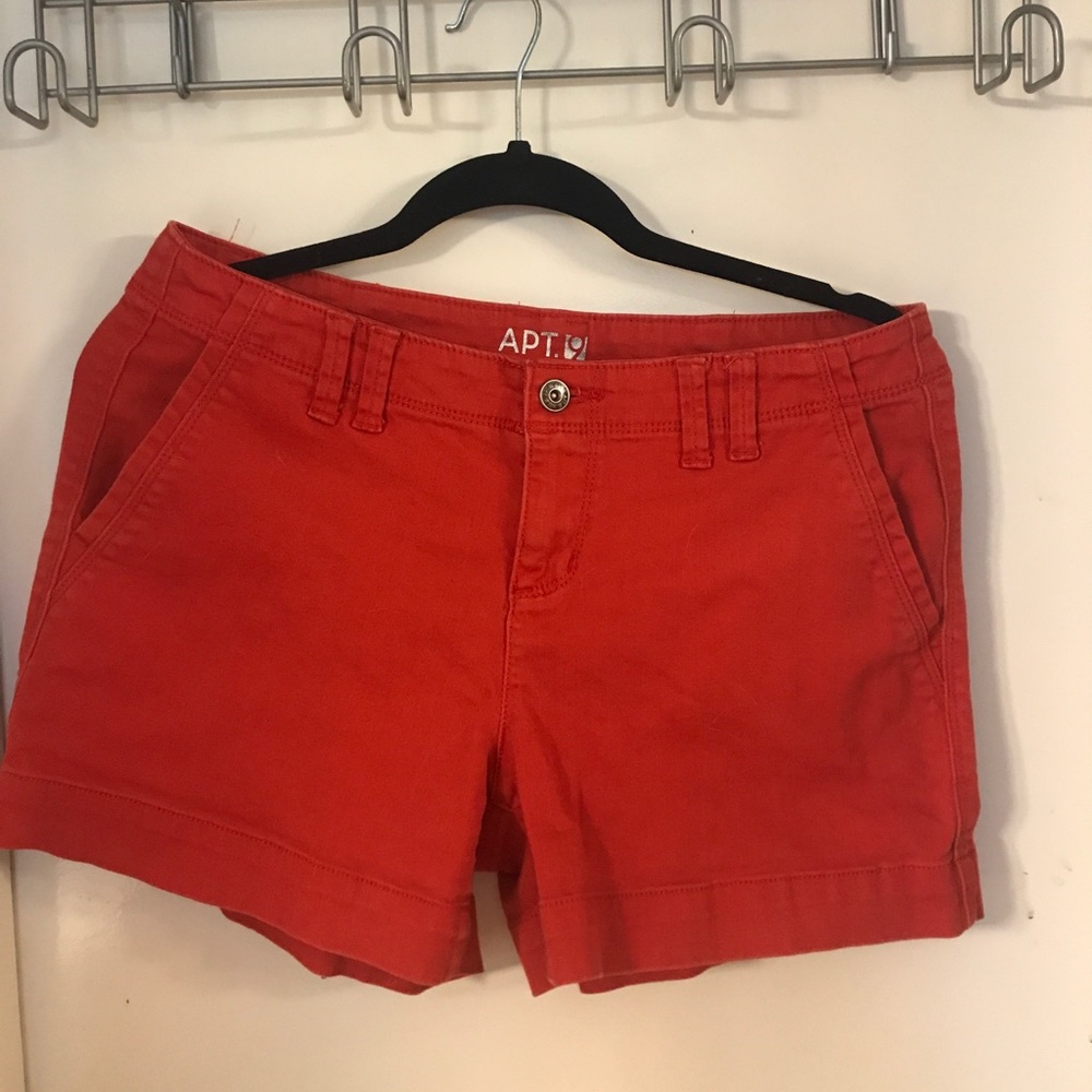 Apt. 9 red shorts